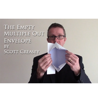 (image for) The Empty Multiple Out Envelope by Scott Creasey - Video DOWNLOAD - Click Image to Close