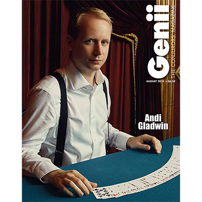 (image for) Genii Magazine "Andi Gladwin" August 2015 - Book - Click Image to Close