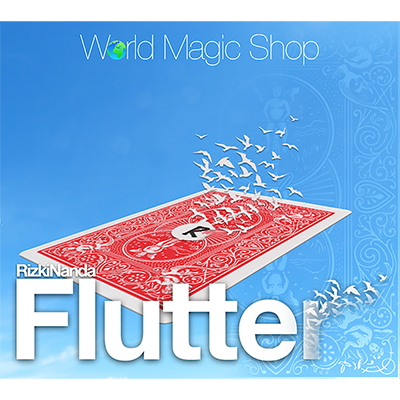 (image for) Flutter (DVD and Gimmick) by Rizki Nanda and World Magic Shop - DVD - Click Image to Close