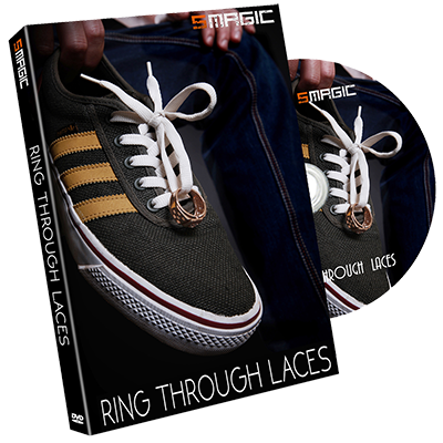 (image for) Ring Through Laces (Gimmicks and instruction) by Smagic Productions - Trick - Click Image to Close