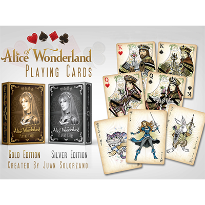 (image for) Alice of Wonderland Silver by Gamblers Warehouse - Click Image to Close