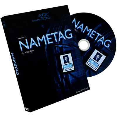 (image for) Name Tag (Blue) by Agus Tjiu - Trick - Click Image to Close
