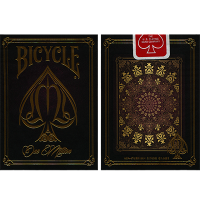 (image for) Bicycle One Million Deck (Red) by Elite Playing Cards - Click Image to Close