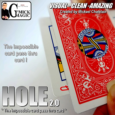(image for) HOLE 2.0 (RED) by Mickael Chatelain - Trick - Click Image to Close