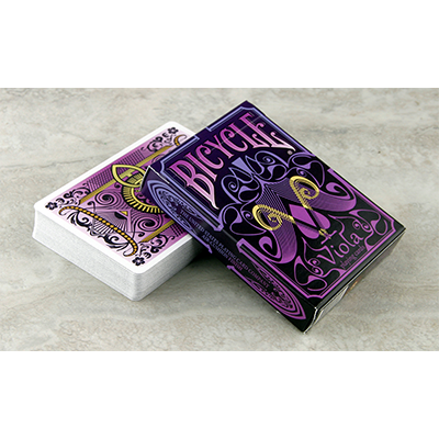 (image for) Bicycle Viola Playing Cards by Collectable Playing Cards - Click Image to Close