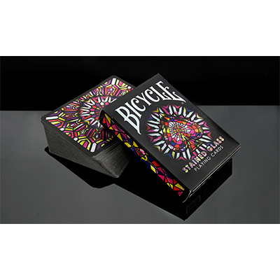(image for) Bicycle Stained Glass Playing Cards by Collectable Playing Cards - Click Image to Close