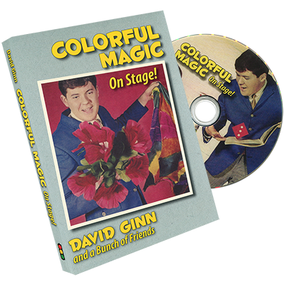 (image for) Colorful Magic on Stage by David Ginn - DVD - Click Image to Close