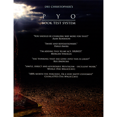 (image for) PYO (data CD and DVD) by Dee Christopher - DVD