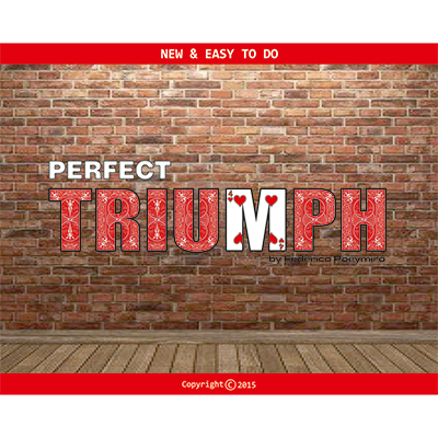 (image for) Perfect Triumph (gimmicks & DVD) by Federico Poeymiro - Trick - Click Image to Close