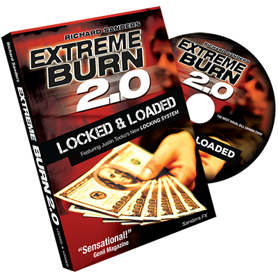 Extreme Burn 2.0: Locked & Loaded (Gimmicks and Online Instructions) by Richard Sanders - Trick