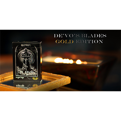 (image for) BLADES "Gold Edition" Deck by Handlordz - Trick - Click Image to Close