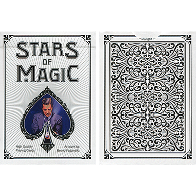(image for) Stars of Magic (White) Playing Cards - Click Image to Close