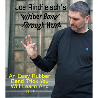 (image for) Rubber Band Through Hand by Joe Rindfleisch Video DOWNLOAD - Click Image to Close