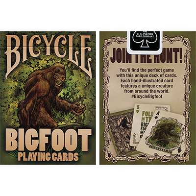 (image for) Bicycle Bigfoot Playing Card by US Playing Card Co - Click Image to Close