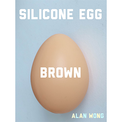 (image for) Silicone Egg (Brown) by Alan Wong - Trick - Click Image to Close
