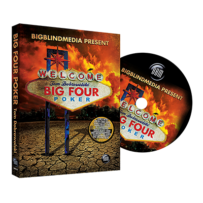 (image for) Big Four Poker (DVD and Gimmick) by Tom Dobrowolski and Big Blind Media - DVD - Click Image to Close