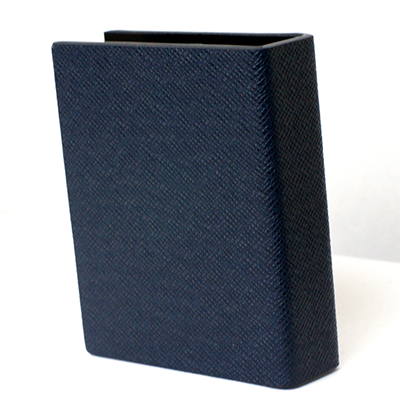 (image for) LN Leather playing card Guard (Blue) by LectureNote - Trick - Click Image to Close