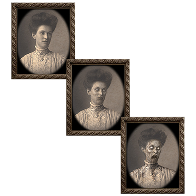 (image for) Changing Portrait - Aunt Eleanor (5 x 7) by Eddie Allen - Trick - Click Image to Close