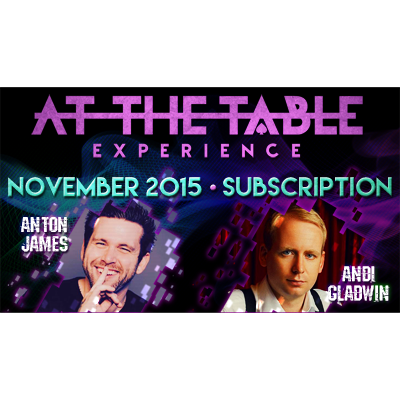 (image for) At The Table November 2015 Subscription Video DOWNLOAD - Click Image to Close