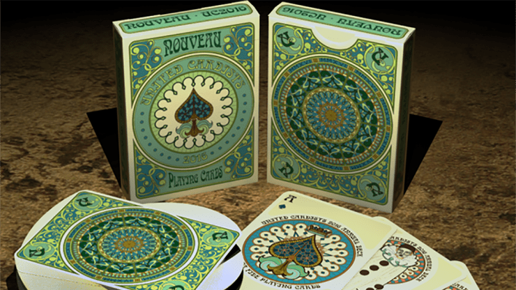 (image for) Nouveau Playing Cards - United Cardists 2016 Annual Deck - Click Image to Close
