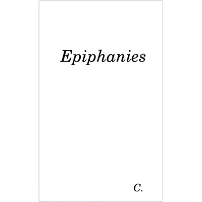 (image for) Epiphanies by Colin McLeod - Book - Click Image to Close