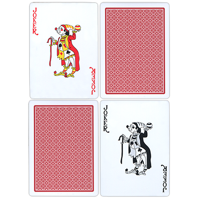 (image for) Fournier Plastic Playing Cards- Regular Pips (red)