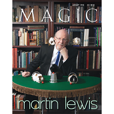 (image for) Magic Magazine "Martin Lewis" January 2016 - Book - Click Image to Close