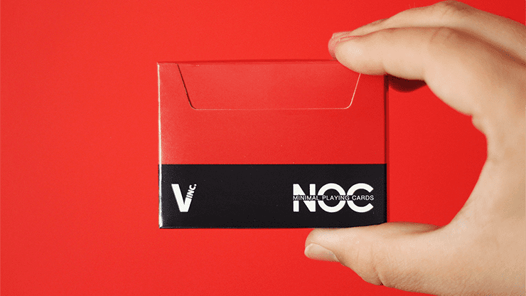 (image for) Dapper NOC Playing Cards (Maroon) - Click Image to Close