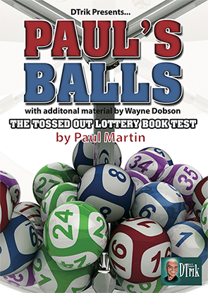 (image for) Paul's Balls (Gimmick and Online Instructions) by Wayne Dobson and Paul Martin - Trick - Click Image to Close