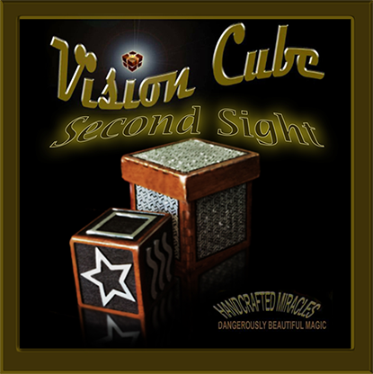 (image for) Vision Cube (ESP symbols /Second Sight cube ) by Hand Crafted Miracles - Trick - Click Image to Close