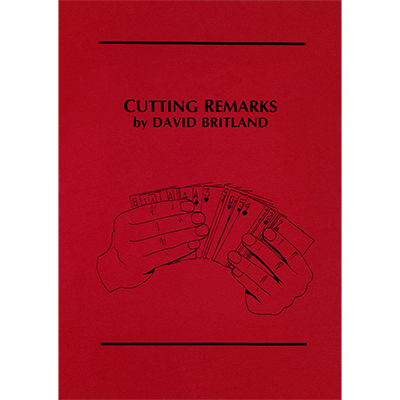 (image for) Cutting Remarks by David Britland - Book - Click Image to Close