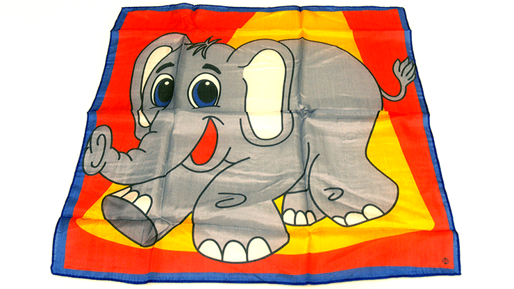 (image for) Silk 18 inch Elephant from David Ginn and Magic by Gosh - Trick - Click Image to Close