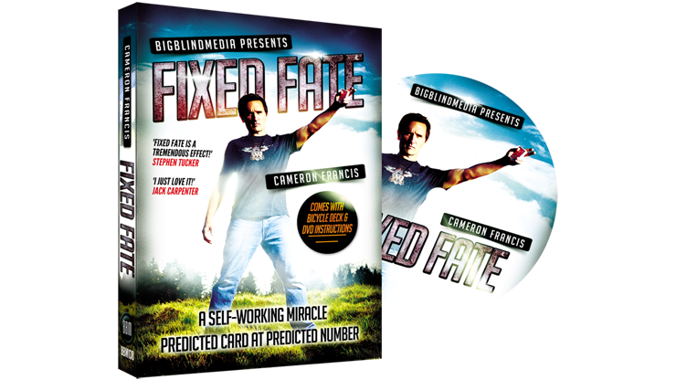 (image for) Fixed Fate aka 'Predicted Card at Predicted Number' (DVD and Gimmick) by Cameron Francis and Big Blind Media - DVD - Click Image to Close
