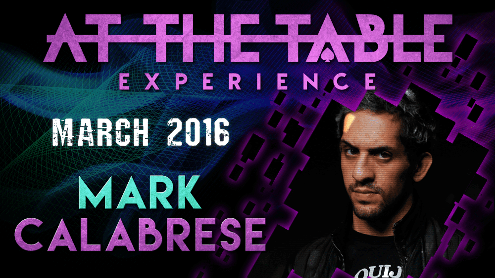 (image for) At The Table Live Lecture - Mark Calabrese 2 March 16th 2016 video DOWNLOAD