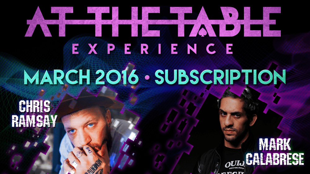 (image for) At The Table March 2016 Subscription video DOWNLOAD