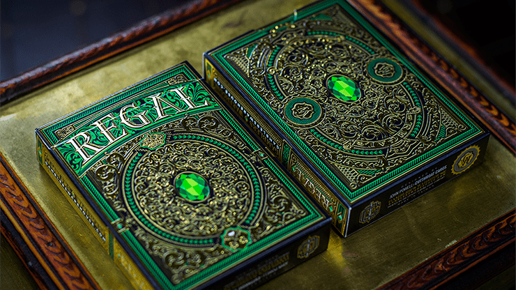 (image for) Regal Deck (Green) by Gamblers Warehouse - Click Image to Close