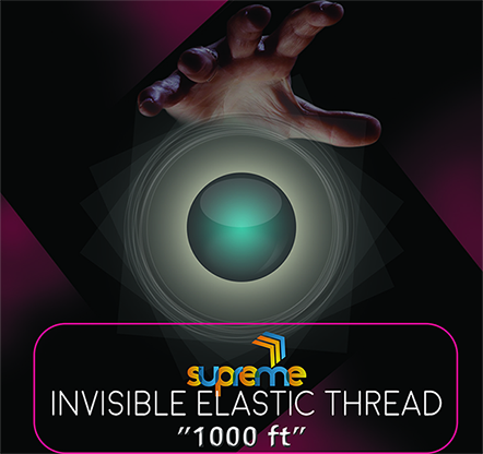 (image for) Invisible Elastic (1000 ft Spool) by Supreme Magic World - Trick - Click Image to Close