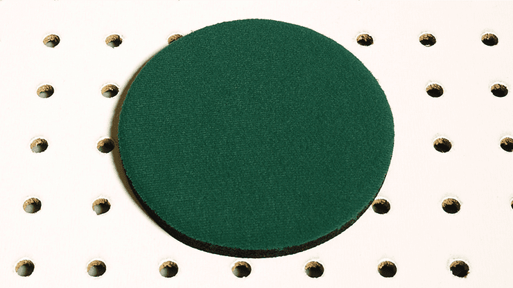 (image for) Round Mini Mat (Green) by Ronjo Magic - Click Image to Close