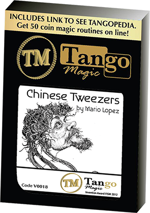 (image for) Chinese Tweezers by Mario Lopez and Tango Magic (V0018) - Click Image to Close