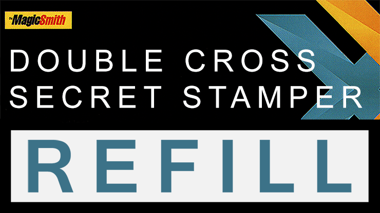 (image for) Secret Stamper Part (Refill) for Double Cross by Magic Smith - Trick - Click Image to Close
