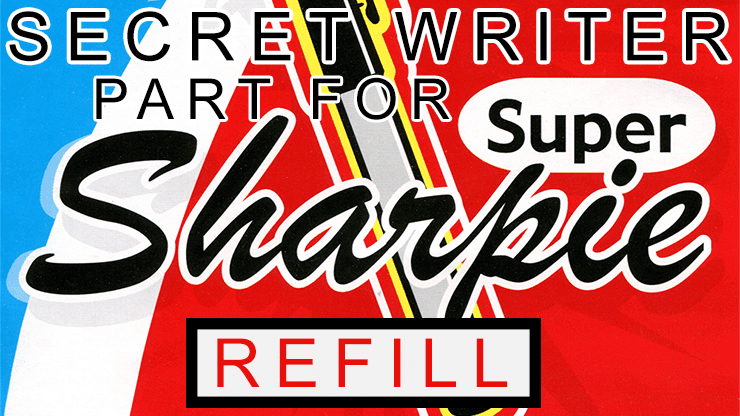 (image for) Secret Writer Part for Super Sharpie (Refill) by Magic Smith - Trick - Click Image to Close