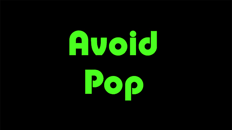 (image for) Avoid Pop by Kelvin Trinh video DOWNLOAD - Click Image to Close