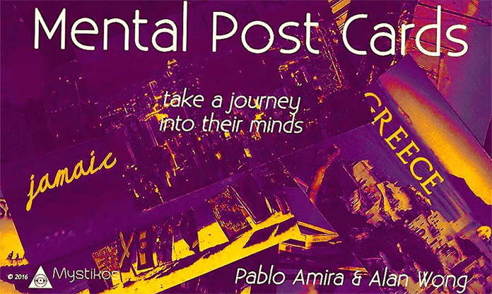 (image for) Mental Post Cards by Mystikos Magic & Alan Wong - Trick - Click Image to Close