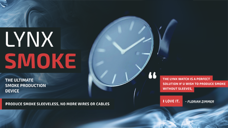 (image for) Lynx Smoke Watch by Jo?o Miranda Magic - Trick - Click Image to Close