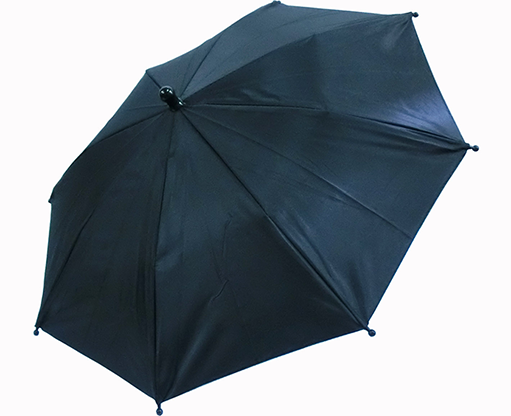 (image for) Flash Parasols (Black) 4 piece set by MH Production - Trick - Click Image to Close