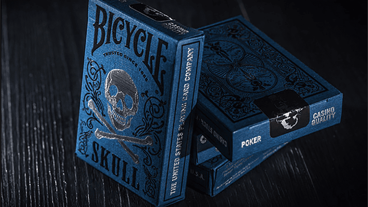 (image for) Bicycle Luxury Skull Playing Cards by BOCOPO Playing Card Company - Click Image to Close