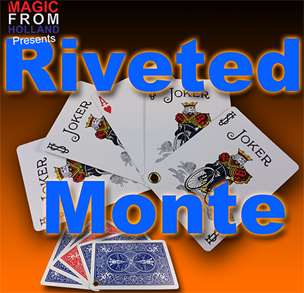 (image for) Rivited Monte - by Magic From Holland - Trick - Click Image to Close