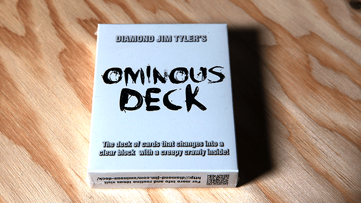 (image for) Ominous Deck (Scorpion) by Diamond Jim Tyler - Trick - Click Image to Close