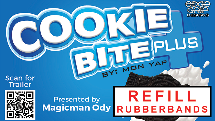 (image for) Spare Rubberbands for Cookie Bite Plus (10 pieces) - Trick - Click Image to Close