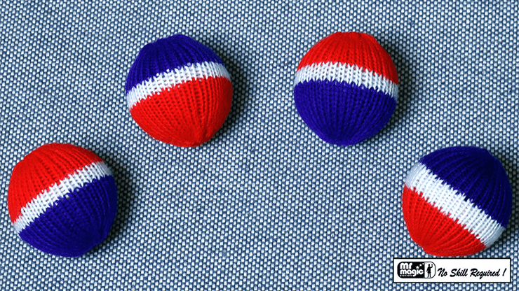 (image for) Crochet Balls (Multicolor 1.75 inch) by Mr. Magic - Trick - Click Image to Close